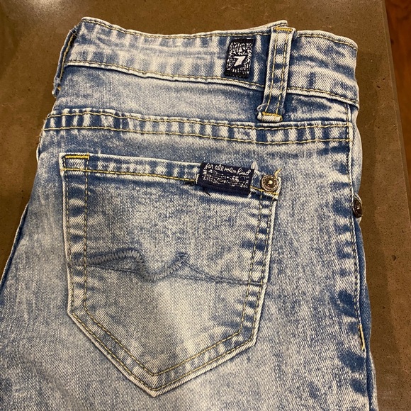 Girls 7 for all man kind jeans - Picture 3 of 4